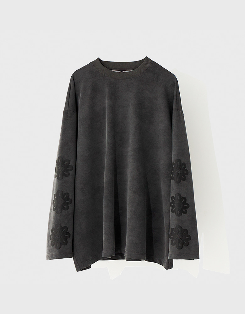 CROSSES PIGMENT WASHED LONG SLEEVE_CC