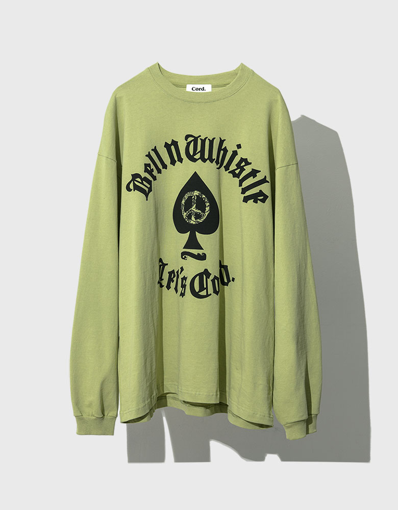 SPADE &amp; PEACEFUL S/S T-SHIRT_OLIVE